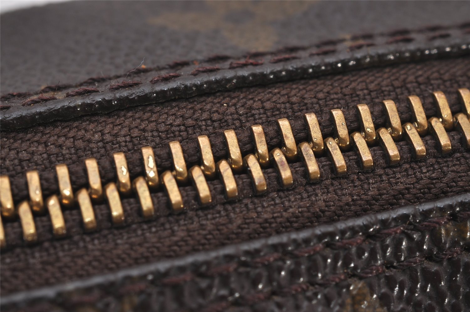 Authentic Louis Vuitton Monogram Compiegne 28 Clutch Hand Bag M51845 LV 9836I