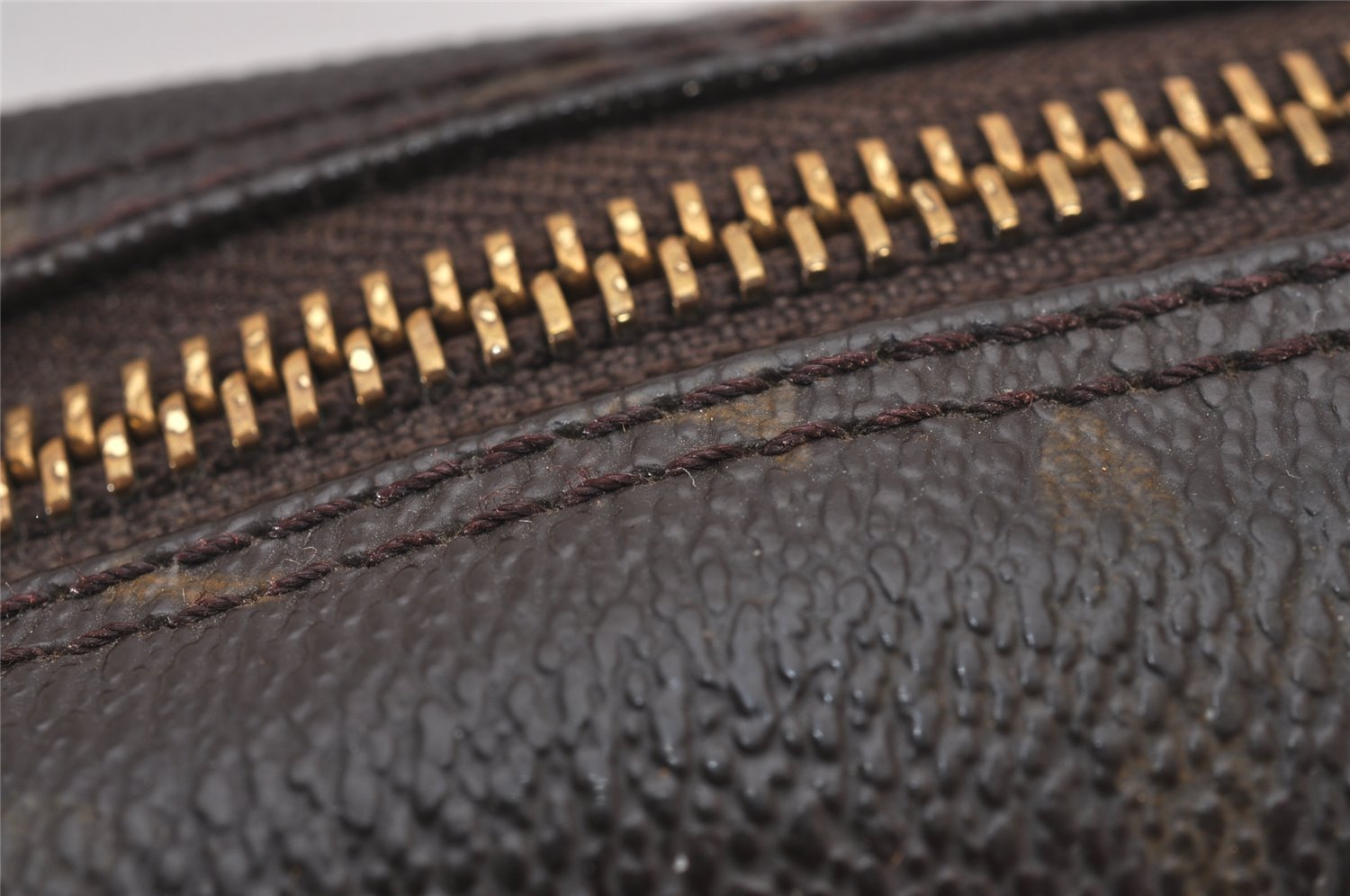 Authentic Louis Vuitton Monogram Compiegne 28 Clutch Hand Bag M51845 LV 9836I