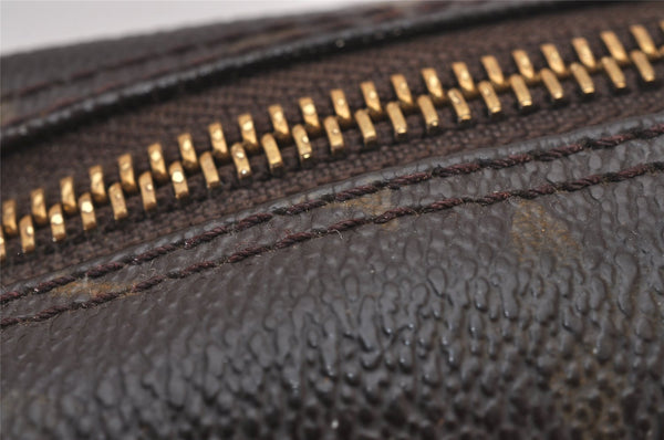 Authentic Louis Vuitton Monogram Compiegne 28 Clutch Hand Bag M51845 LV 9836I