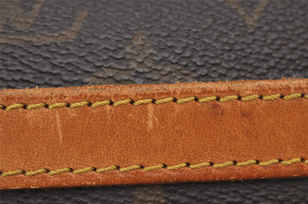 Authentic Louis Vuitton Monogram Compiegne 28 Clutch Hand Bag M51845 LV 9836I