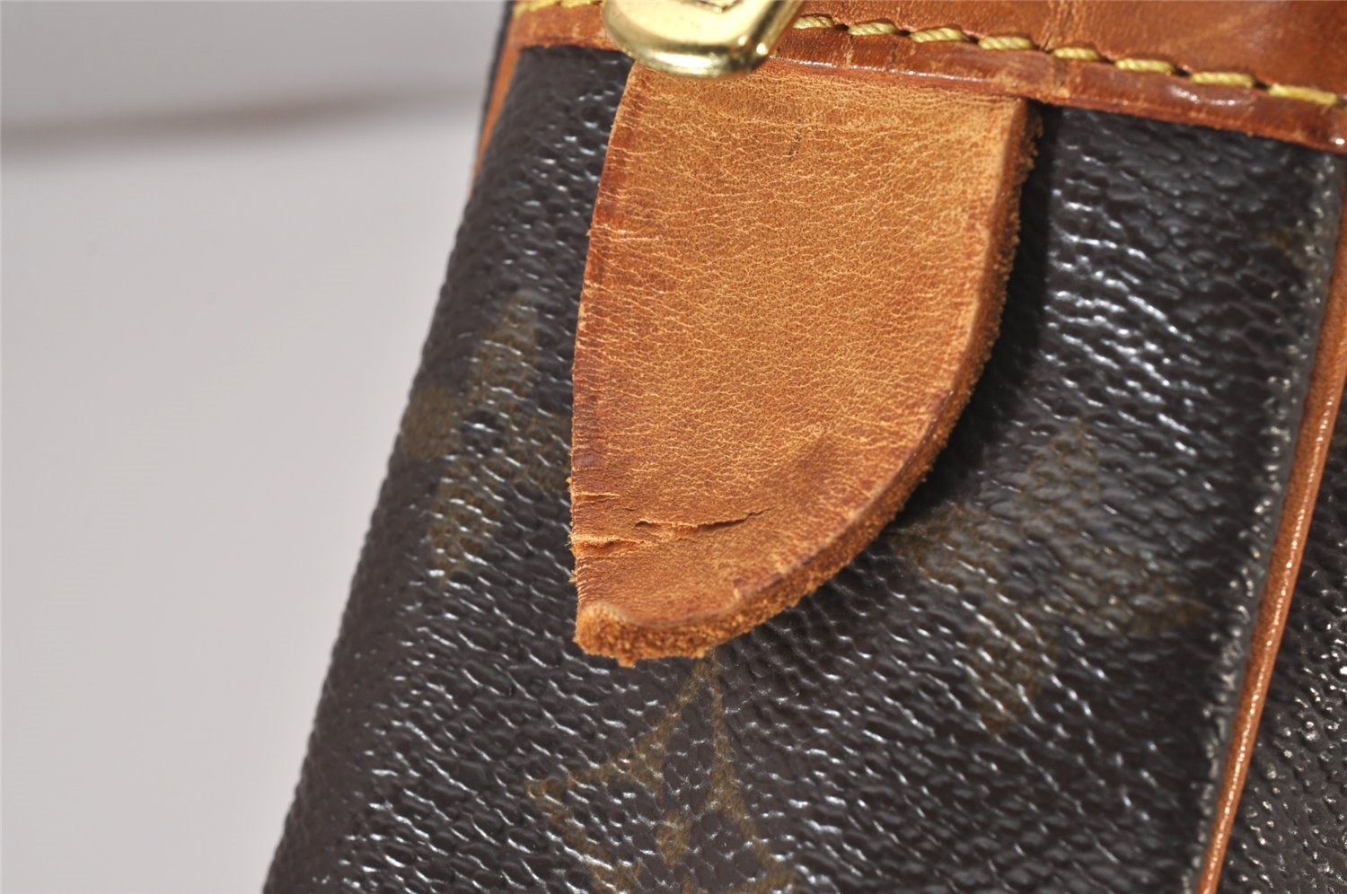 Authentic Louis Vuitton Monogram Compiegne 28 Clutch Hand Bag M51845 LV 9836I