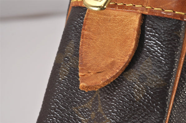 Authentic Louis Vuitton Monogram Compiegne 28 Clutch Hand Bag M51845 LV 9836I