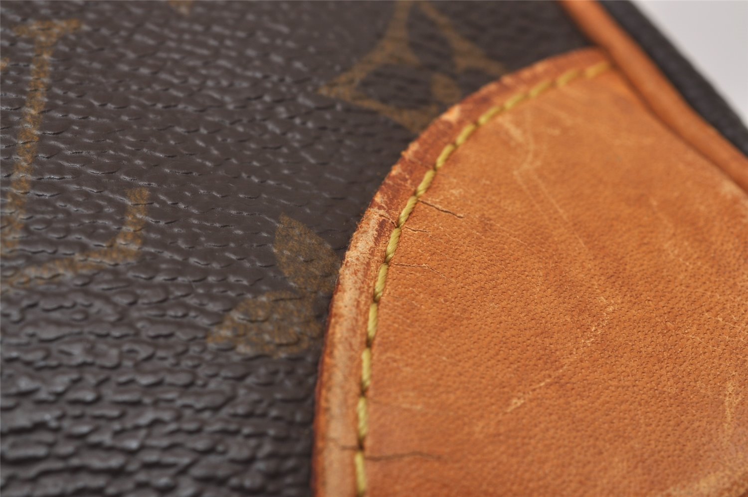 Authentic Louis Vuitton Monogram Compiegne 28 Clutch Hand Bag M51845 LV 9836I