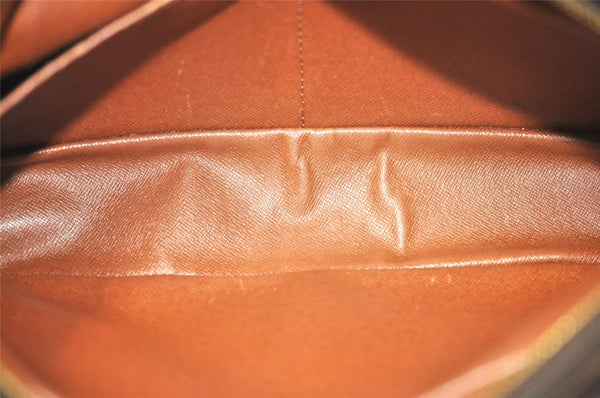 Authentic Louis Vuitton Monogram Compiegne 28 Clutch Hand Bag M51845 LV 9836I