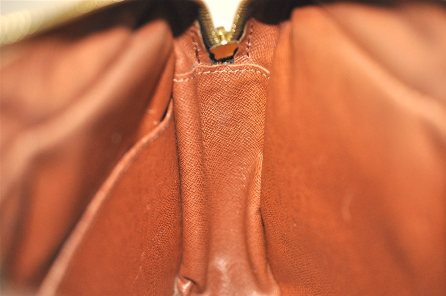 Authentic Louis Vuitton Monogram Compiegne 28 Clutch Hand Bag M51845 LV 9836I