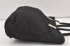 Authentic GUCCI Vintage Hand Tote Bag Nylon Leather Black 9837J
