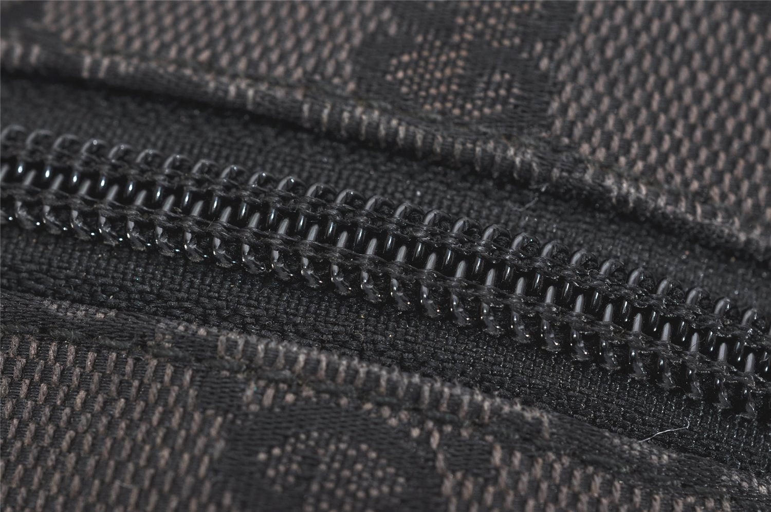 Authentic GUCCI Shoulder Cross Body Bag GG Canvas Leather 0181612 Black 9838J