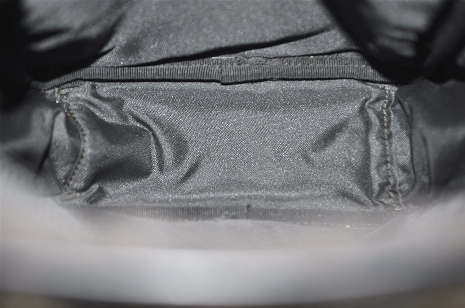 Authentic GUCCI Shoulder Cross Body Bag GG Canvas Leather 0181612 Black 9838J