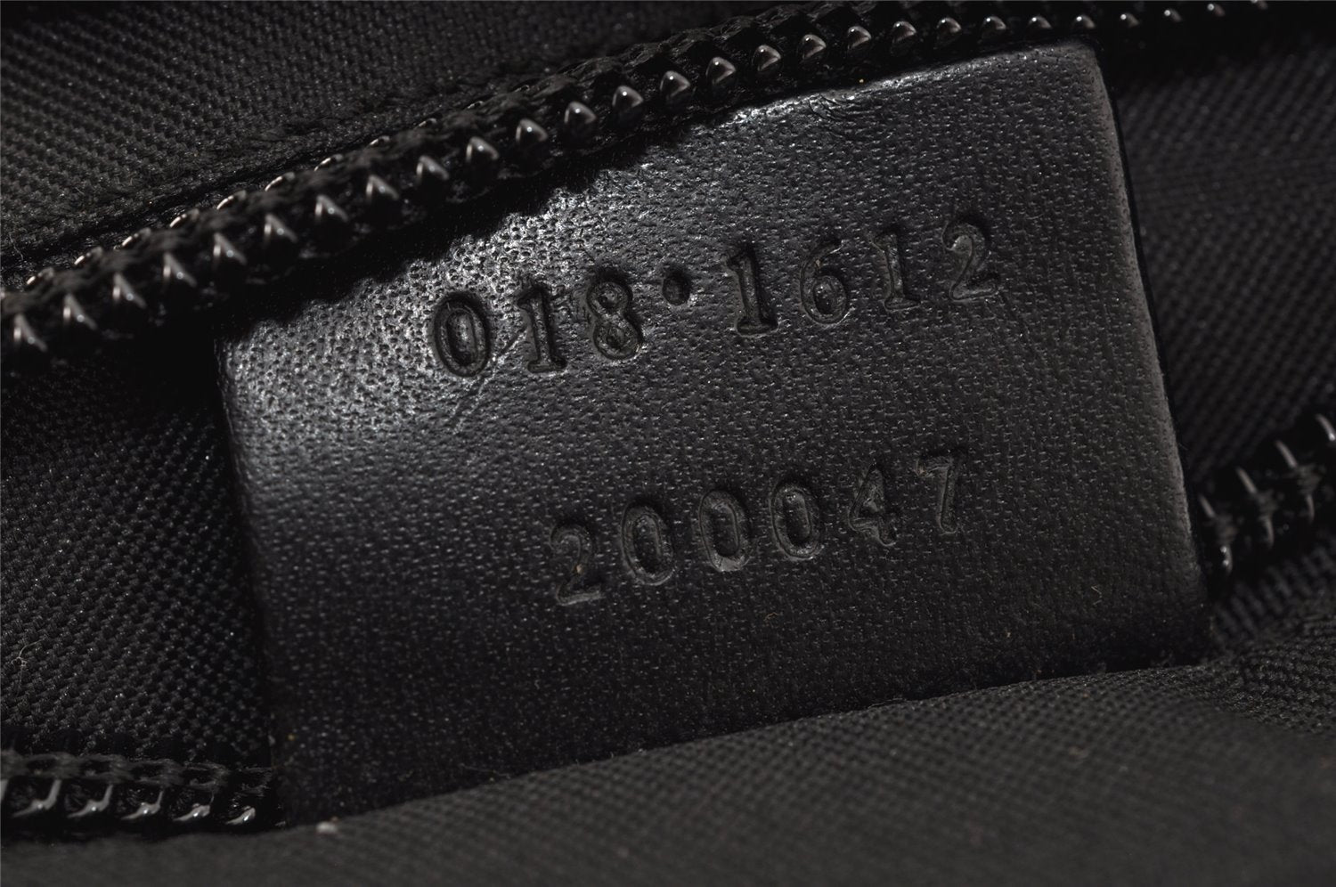 Authentic GUCCI Shoulder Cross Body Bag GG Canvas Leather 0181612 Black 9838J