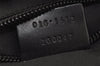 Authentic GUCCI Shoulder Cross Body Bag GG Canvas Leather 0181612 Black 9838J