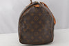 Authentic Louis Vuitton Monogram Speedy 30 Hand Boston Bag M41526 Junk 9839I