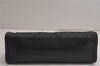 Authentic GUCCI Vintage Shoulder Bag Purse GG Canvas Leather 92697 Black 9839J