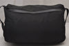 Authentic PRADA Nylon Tessuto Leather Shoulder Cross Body Bag Black 9840I