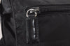 Authentic PRADA Nylon Tessuto Leather Shoulder Cross Body Bag Black 9840I