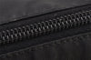 Authentic PRADA Nylon Tessuto Leather Shoulder Cross Body Bag Black 9840I