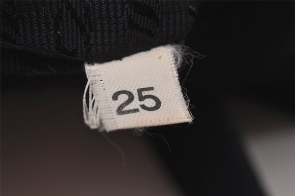 Authentic PRADA Nylon Tessuto Leather Shoulder Cross Body Bag Black 9840I