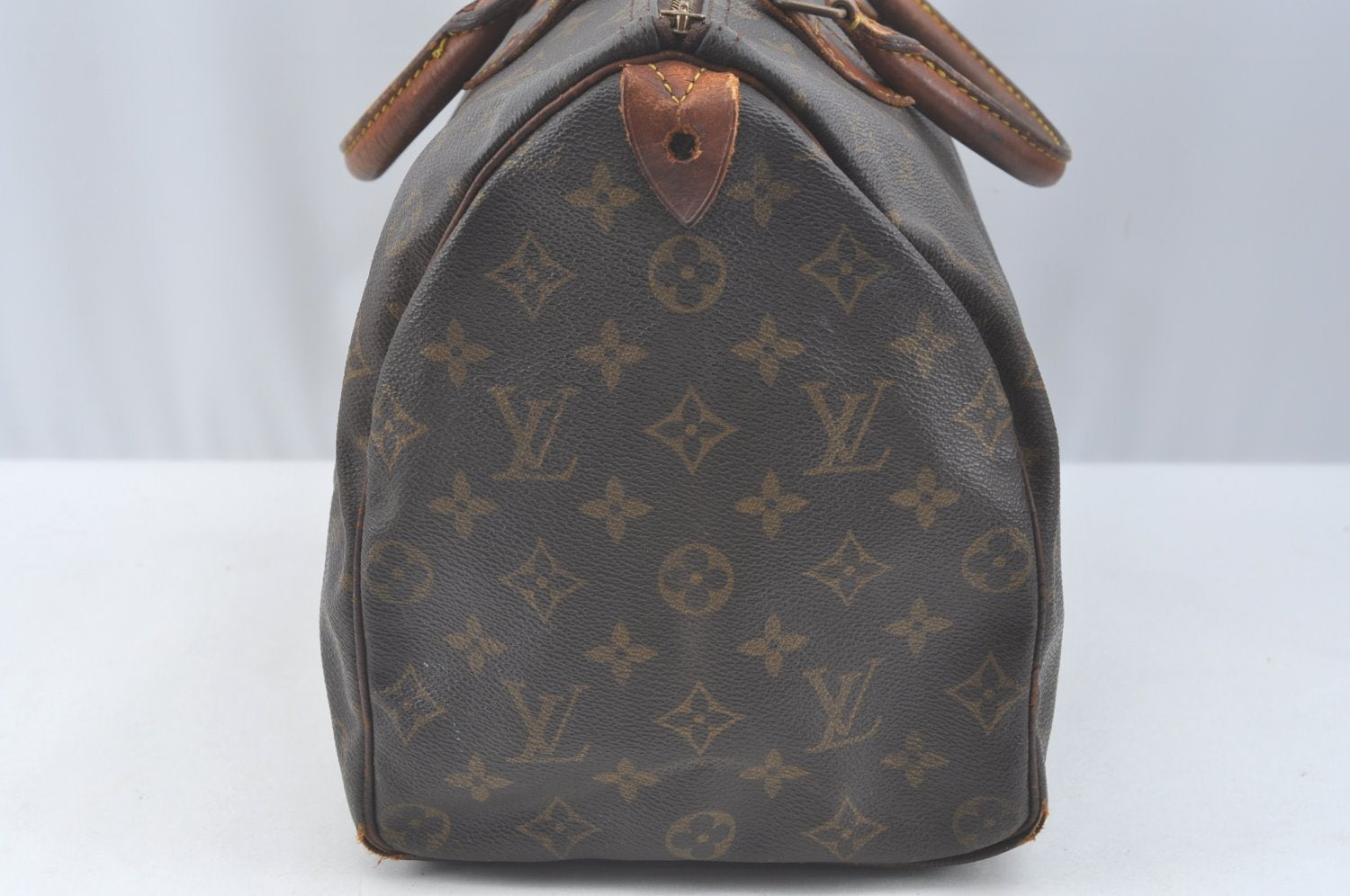 Authentic Louis Vuitton Monogram Speedy 35 Hand Boston Bag M41524 Junk 9841I