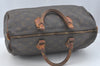 Authentic Louis Vuitton Monogram Speedy 35 Hand Boston Bag M41524 Junk 9841I