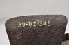 Authentic GUCCI Web Sherry Line Hand Boston Bag GG PVC Leather Brown 9841J