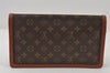 Auth Louis Vuitton Monogram Pochette Dame GM Clutch Hand Bag Old Model LV 9843I
