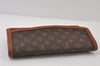 Auth Louis Vuitton Monogram Pochette Dame GM Clutch Hand Bag Old Model LV 9843I
