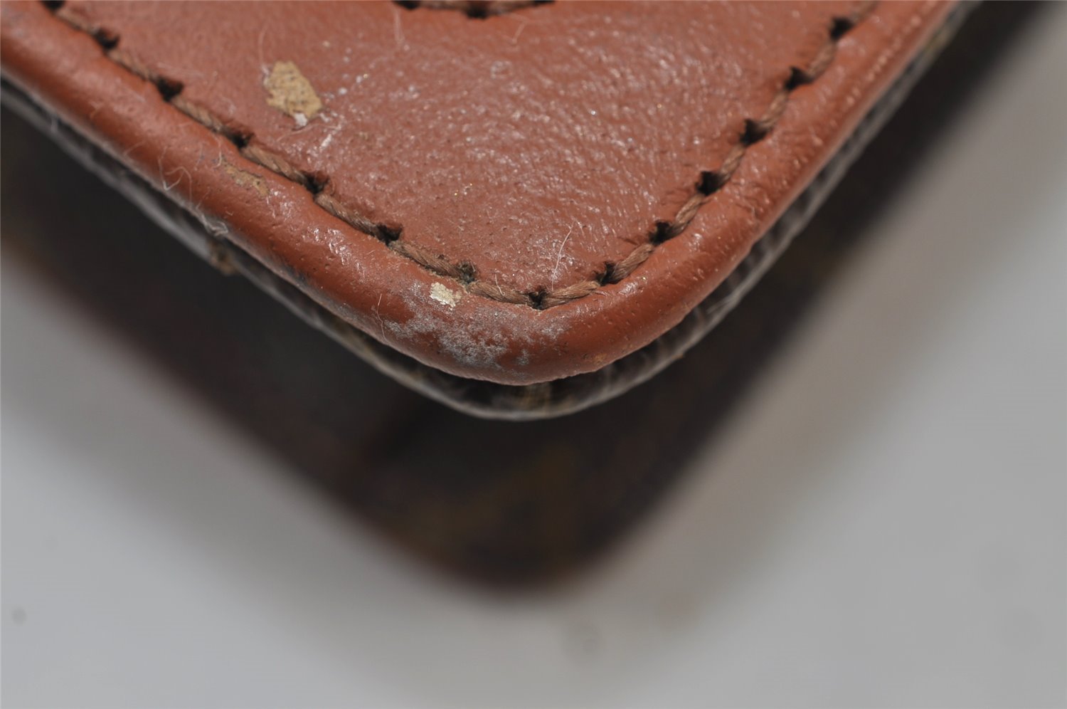 Auth Louis Vuitton Monogram Pochette Dame GM Clutch Hand Bag Old Model LV 9843I