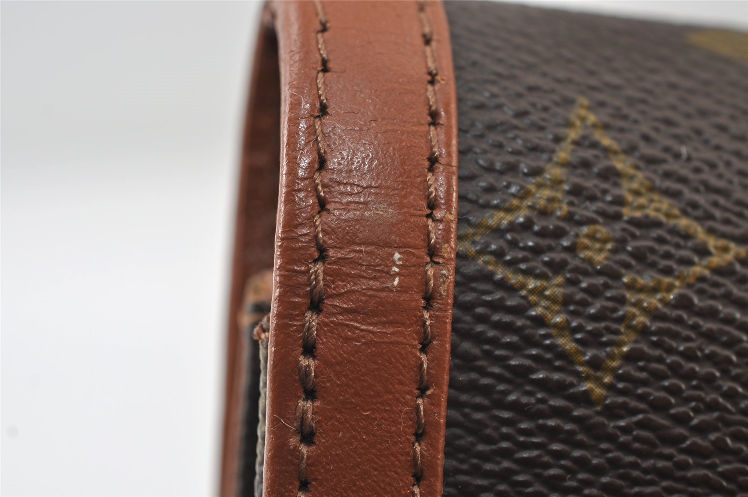 Auth Louis Vuitton Monogram Pochette Dame GM Clutch Hand Bag Old Model LV 9843I