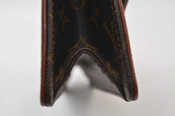 Auth Louis Vuitton Monogram Pochette Dame GM Clutch Hand Bag Old Model LV 9843I