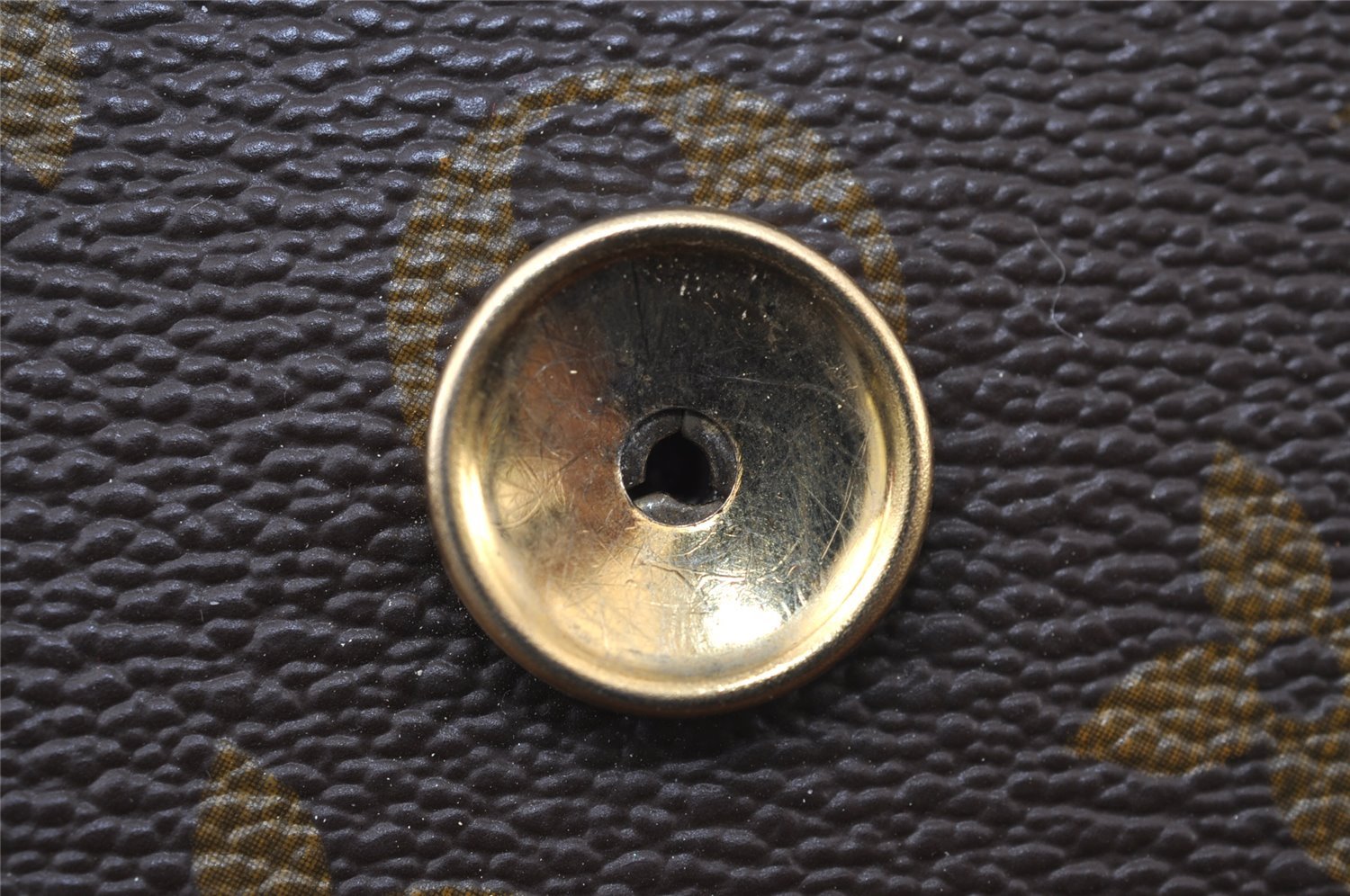 Auth Louis Vuitton Monogram Pochette Dame GM Clutch Hand Bag Old Model LV 9843I