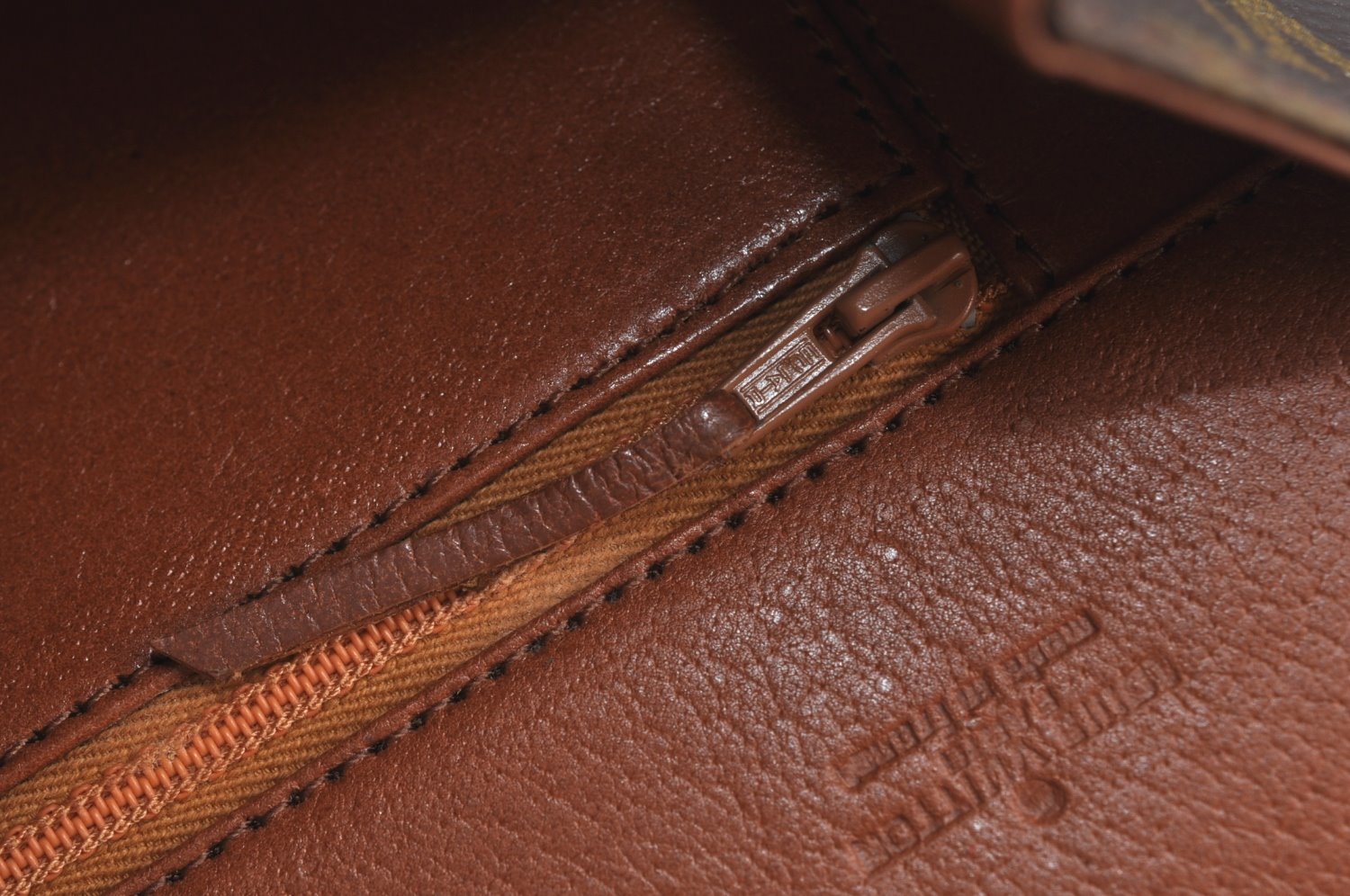 Auth Louis Vuitton Monogram Pochette Dame GM Clutch Hand Bag Old Model LV 9843I