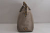 Authentic PRADA Vintage 2Way Shoulder Tote Bag Leather Gray 9843J