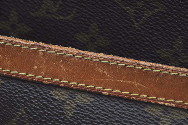 Authentic Louis Vuitton Monogram Compiegne 28 Clutch Hand Bag M51845 Junk 9844I