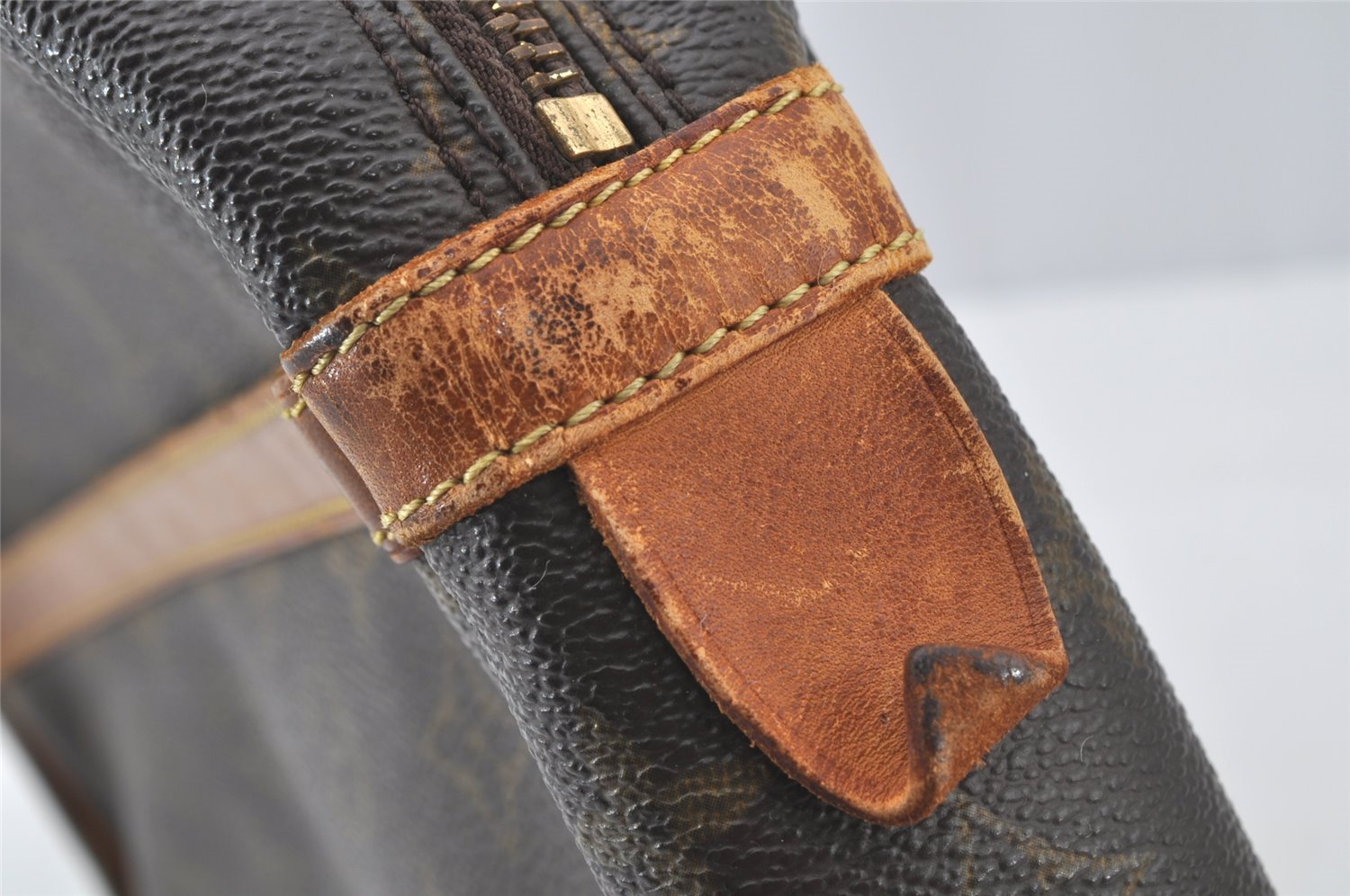 Authentic Louis Vuitton Monogram Compiegne 28 Clutch Hand Bag M51845 Junk 9844I