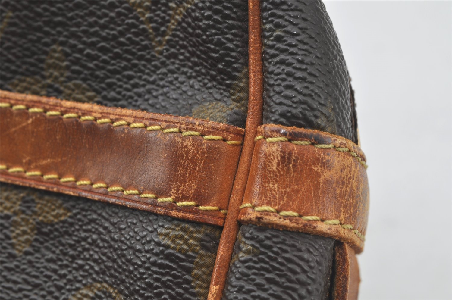 Authentic Louis Vuitton Monogram Compiegne 28 Clutch Hand Bag M51845 Junk 9844I