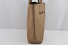 Authentic PRADA Vintage Leather Nappa Shoulder Tote Bag Brown 9844J