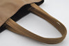 Authentic PRADA Vintage Leather Nappa Shoulder Tote Bag Brown 9844J
