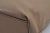 Authentic PRADA Vintage Leather Nappa Shoulder Tote Bag Brown 9844J