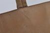 Authentic PRADA Vintage Leather Nappa Shoulder Tote Bag Brown 9844J