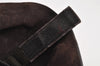 Authentic PRADA Vintage Leather Nappa Shoulder Tote Bag Brown 9844J