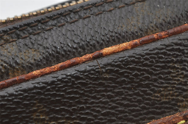 Authentic Louis Vuitton Monogram Marly Dragonne GM M51825 Clutch Hand Bag 9845I