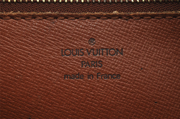 Authentic Louis Vuitton Monogram Marly Dragonne GM M51825 Clutch Hand Bag 9845I