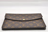 Auth Louis Vuitton Monogram Pochette Double Rabat Shoulder Bag M51815 LV 9847I