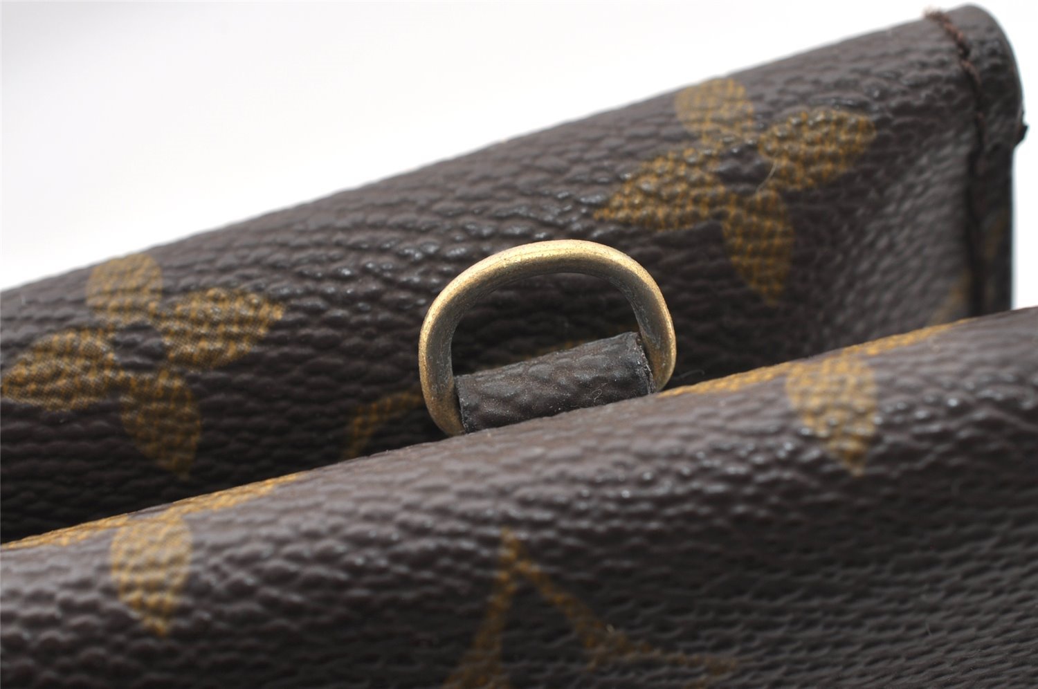 Auth Louis Vuitton Monogram Pochette Double Rabat Shoulder Bag M51815 LV 9847I