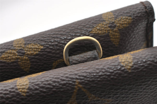 Auth Louis Vuitton Monogram Pochette Double Rabat Shoulder Bag M51815 LV 9847I