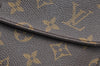 Auth Louis Vuitton Monogram Pochette Double Rabat Shoulder Bag M51815 LV 9847I