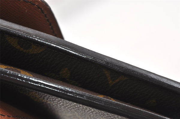 Auth Louis Vuitton Monogram Pochette Double Rabat Shoulder Bag M51815 LV 9847I