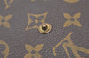 Auth Louis Vuitton Monogram Pochette Double Rabat Shoulder Bag M51815 LV 9847I