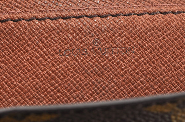 Auth Louis Vuitton Monogram Pochette Double Rabat Shoulder Bag M51815 LV 9847I