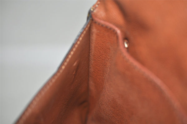 Auth Louis Vuitton Monogram Pochette Double Rabat Shoulder Bag M51815 LV 9847I