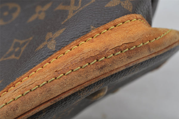 Authentic Louis Vuitton Monogram Bucket PM Shoulder Tote Bag M42238 LV 9848I